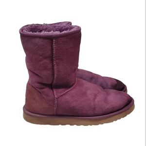 Ugg Australia Women Classic 5825 Leather Sheepskin Boots shoes sz 10